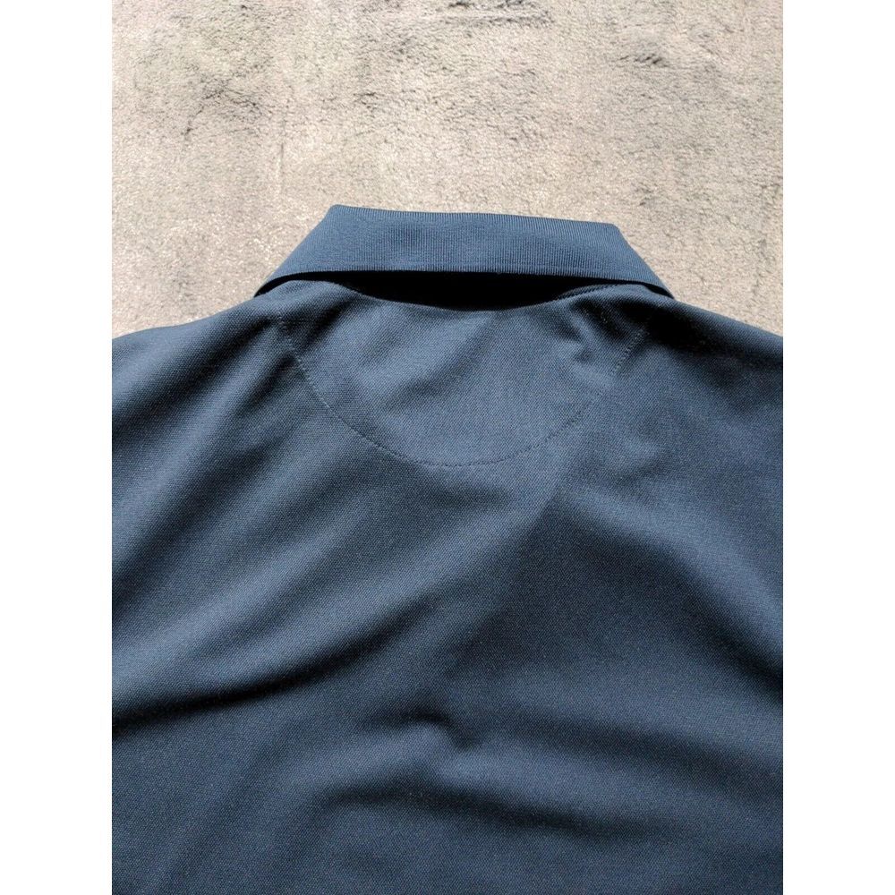 Nike Golf Fit Dry Short Sleeve Polo Shirt Men's Size Large Blue - Picture 8 of 8